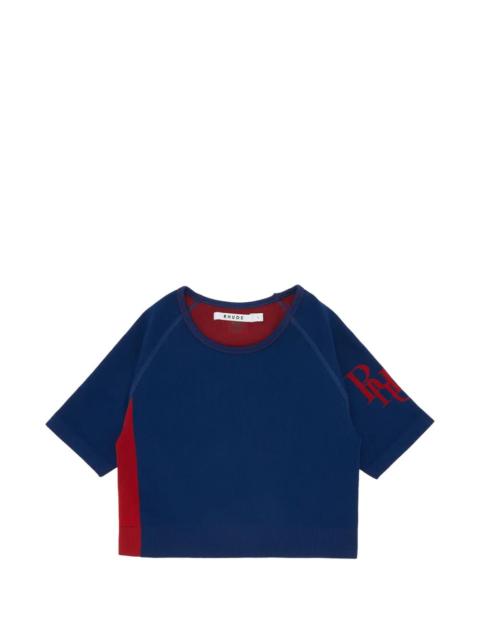 Rhude stretch cropped top
