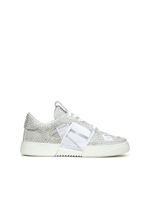 VL7N crystal-embellished low-top sneakers