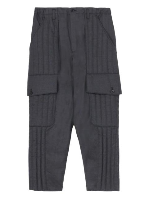 Yohji Yamamoto quilted trousers