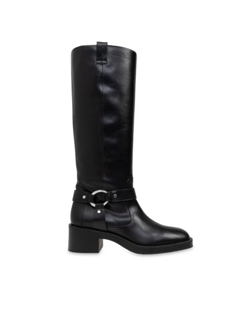 Jax leather knee-high boots