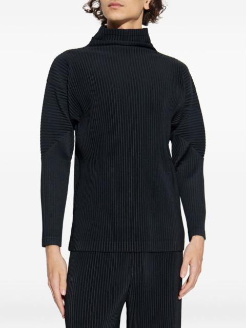 ISSEY MIYAKE pleated T-shirt