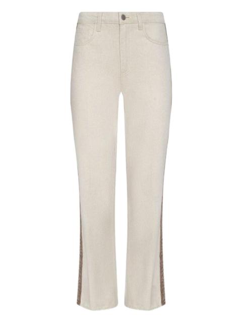L'AGENCE Jones side-stripe jeans