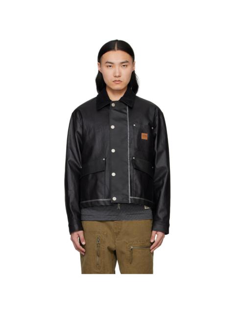 Black Dawoori Inside Out Jacket