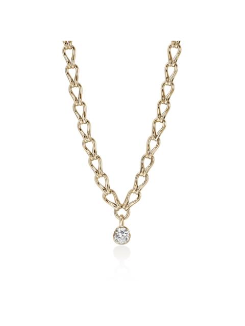 JOHN HARDY JH Lovestruck™ Link Necklace, Gold, Diamond, 4.0TCW