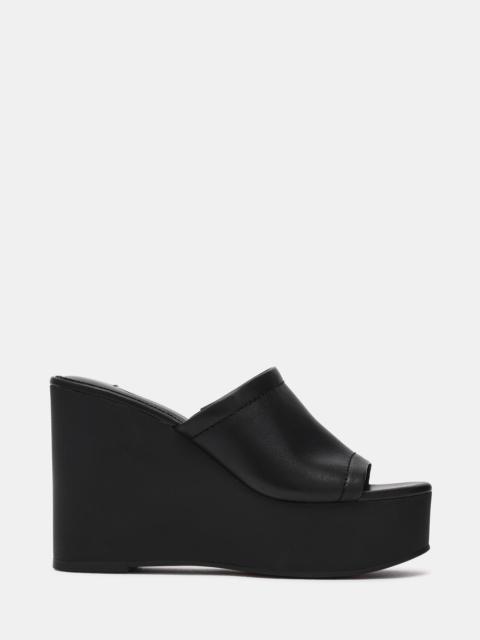 STEVE MADDEN CASSI BLACK LEATHER