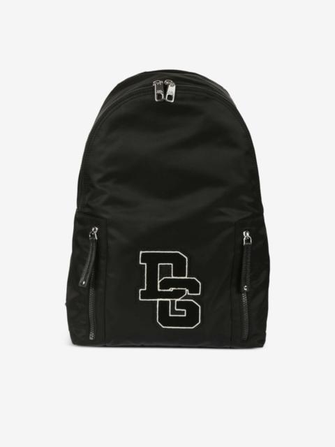 Dolce & Gabbana logo-print-detail backpack