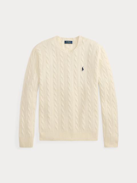 Polo Ralph Lauren Cable-Knit Wool-Cashmere Sweater