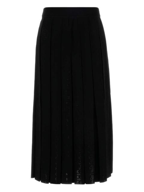 TORY BURCH pleated midi skirt