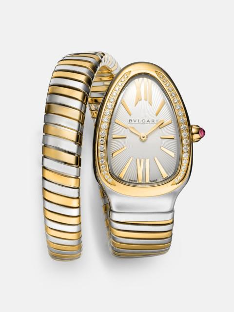 BVLGARI Serpenti Tubogas watch with diamonds
