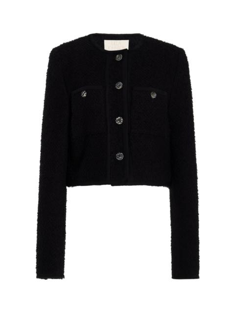 ULLA JOHNSON Brynn Tweed Jacket black