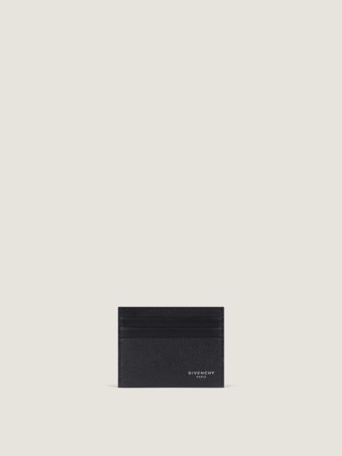 Givenchy CARD HOLDER IN GRAINED LEATHER