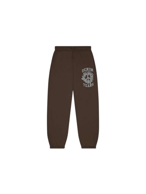 DENIM TEARS Denim Tears Denim University Sweatpants Brown