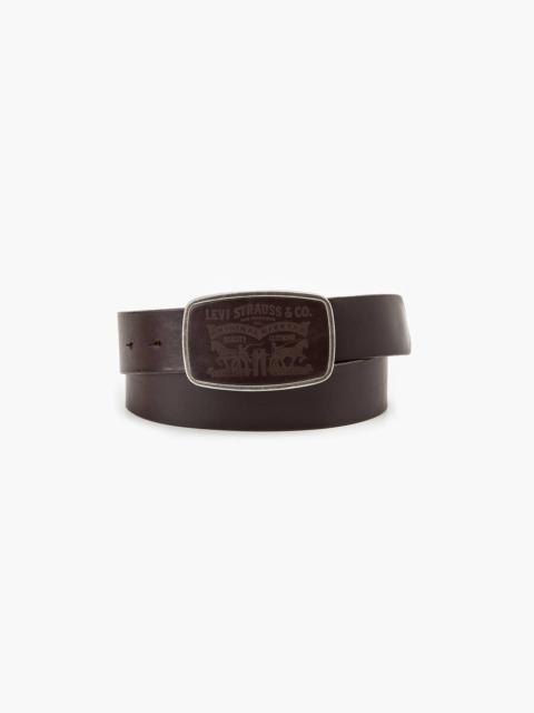Levi's TWO HORSE PLAQUE BELT