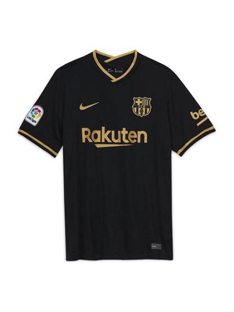 Nike Nike FC Barcelona 20/21 Fan Edition Jersey 'Black Gold' CD4231-011