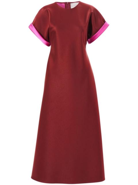 CAROLINA HERRERA bias-cut satin midi dress