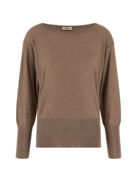 Herno sequin-appliqué sweater
