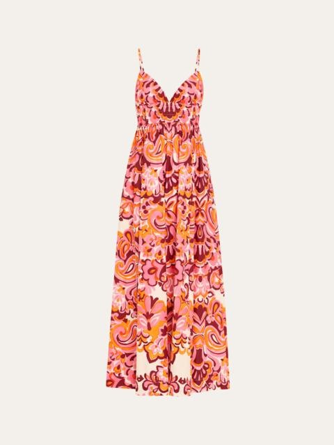 Cara Cara Rue Fit-&-Flare Maxi Dress