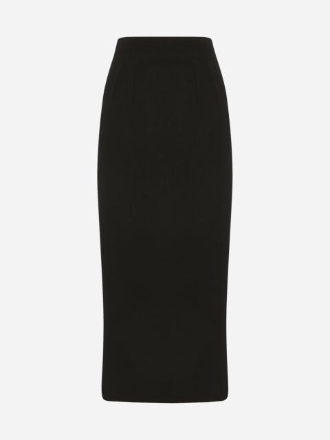 Dolce & Gabbana Virgin wool pencil skirt