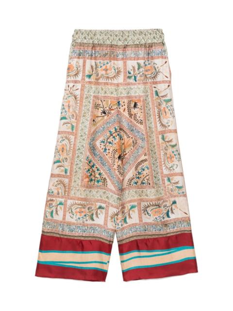 Pierre-Louis Mascia PRinted silk trouser