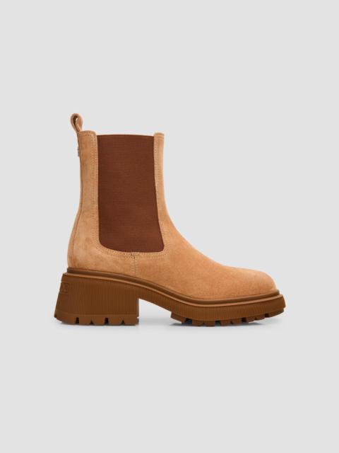 JIMMY CHOO Women's Tamia 70MM Suede Chelsea Boots - Toffee