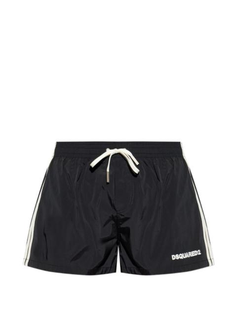 DSQUARED2 side stripe swim shorts