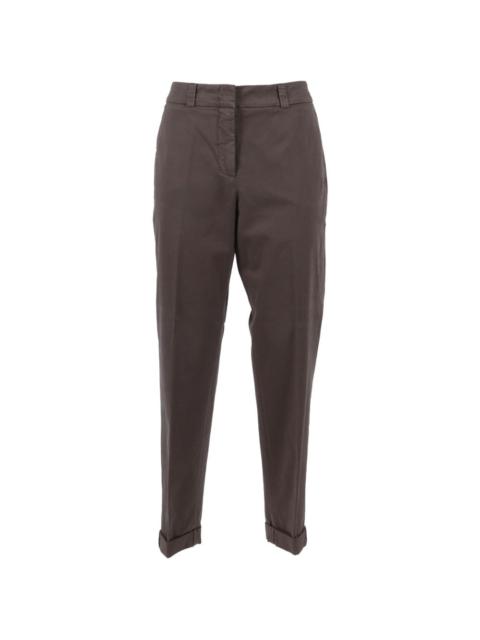 PESERICO tapered trousers