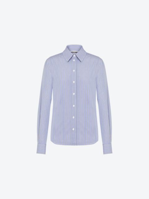 Moschino STRIPED POPLIN SHIRT