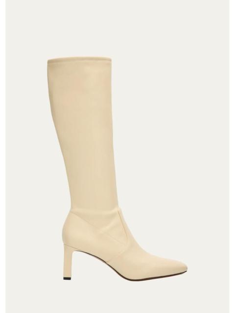 Vince 65mm Violette Stretch Leather Knee-High Boots