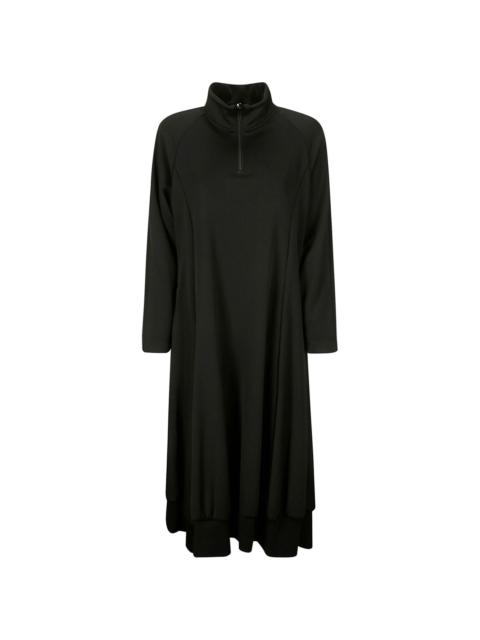 Yohji Yamamoto high-neck dress