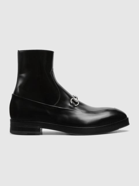 GUCCI Men's Horsebit ankle boot
