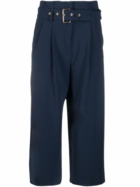 MICHAEL KORS belted cropped trousers