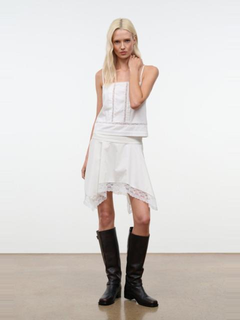 STAUD STAUD LAYLA SKIRT IVORY