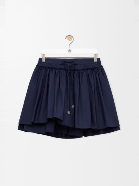 Loewe Mini Skirt in cotton