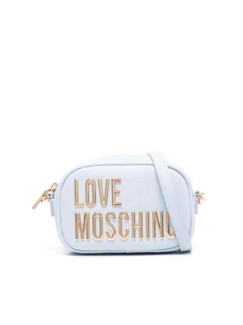 Moschino logo-lettering cross body bag
