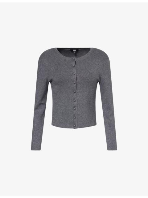 PAIGE Anzu Round-Neck Knitted Cardigan