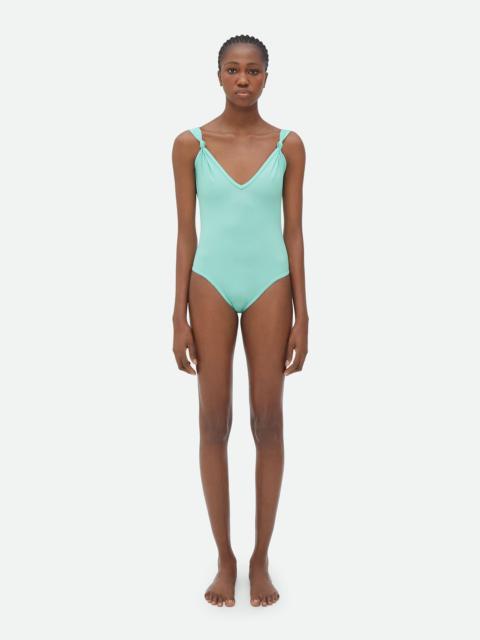 Bottega Veneta Knots Stretch Nylon Swimsuit