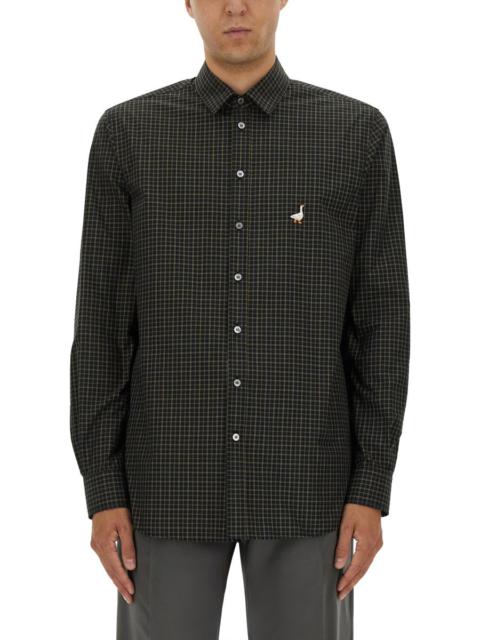 Moschino Shirt With Goose Embroidery