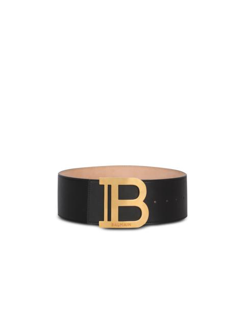 Balmain B-Belt in leather