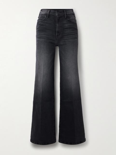 MOTHER The Hustler Roller High-rise Wide-leg Jeans