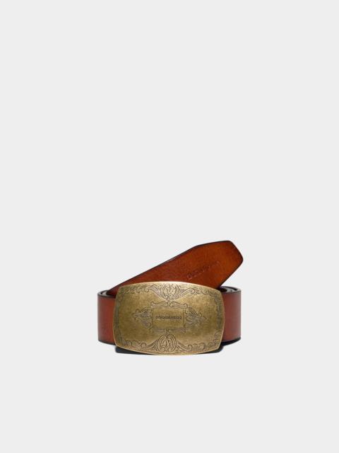 DSQUARED2 PLAQUE BELT