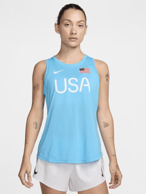 Nike USA One Women's Nike Dri-FIT Running Tank