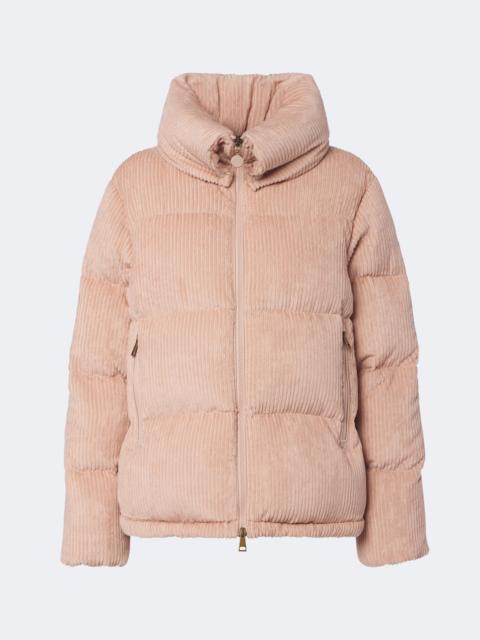 Moncler Lumineux corduroy down jacket