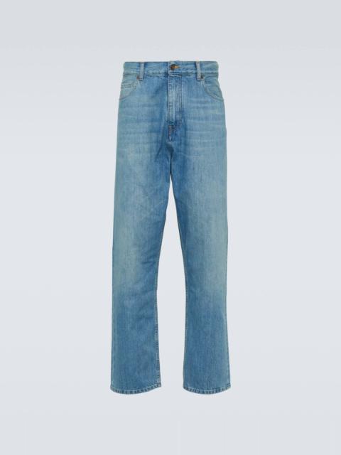 Alanui Kerala mid-rise straight jeans