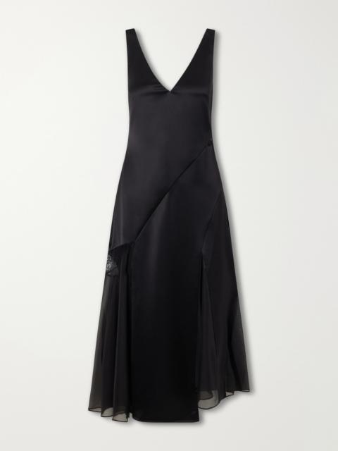 SIR. Ingrid Chiffon Midi Dress