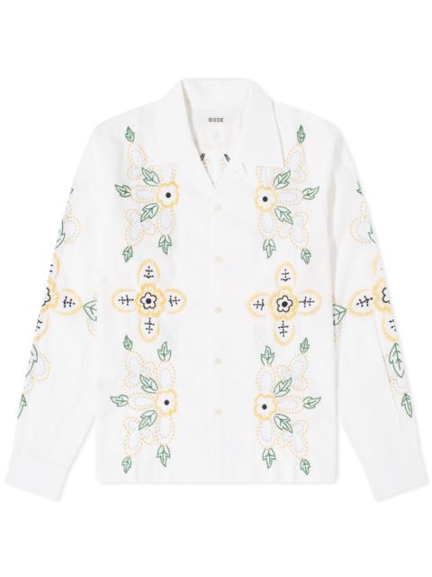 BODE BODE Embroidered Buttercup Shirt