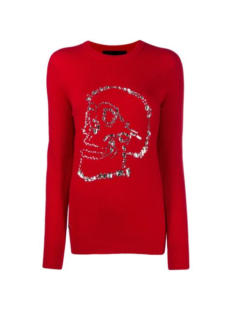 crystal-skull sweater