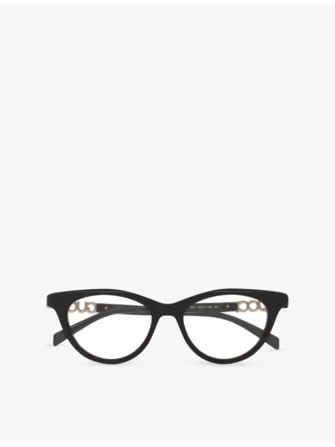 GUCCI GC002723 Cat-Eye Acetate Eyeglasses