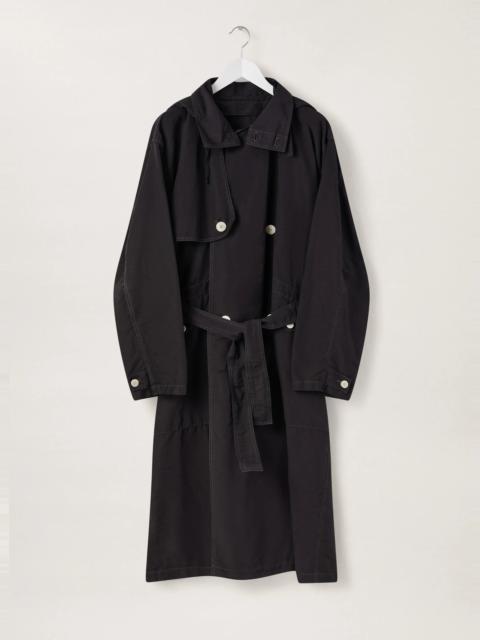Lemaire HOODED DOUBLE BREASTED PARKA
POLYAMIDE LINEN COTTON
