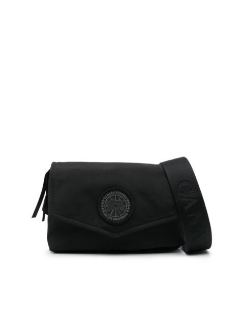 logo-patch belt bag