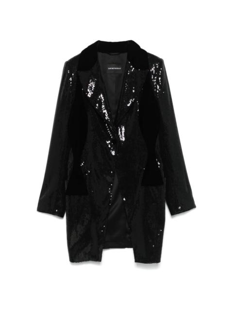 sequinned blazer